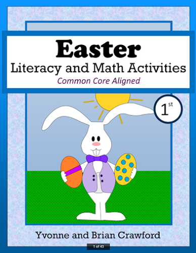 Easter Math and Literacy Activities First Grade Common Core