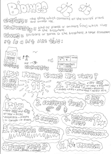 Biomes: Geography Exam Revision