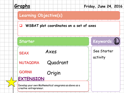 Coordinates 