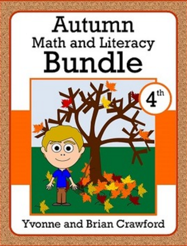 Fall Bundle for 4th Grade Endless