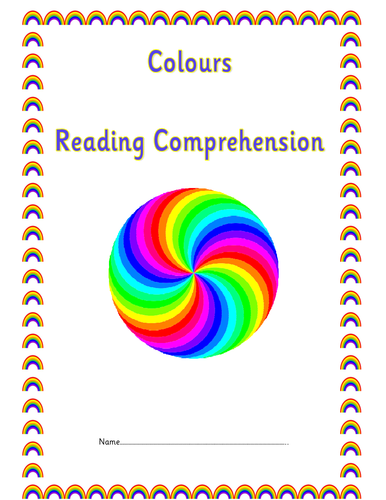 Lower KS2 Reading Comprehension Booklet (based on the theme of colours)