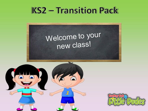 Key Stage 2/KS2 Back to School Pack Autumn 2016