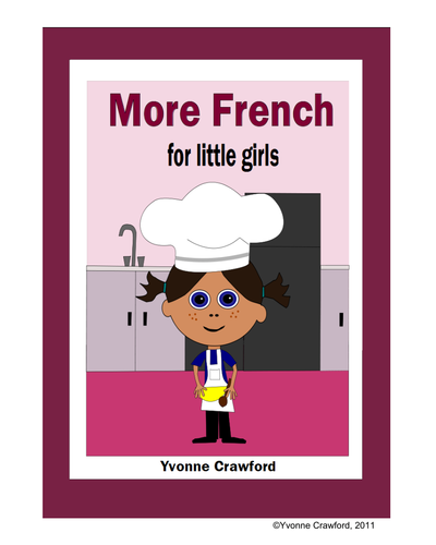French for Little Girls Workbook #2