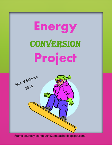Energy Conversions Booklet-Mini Project