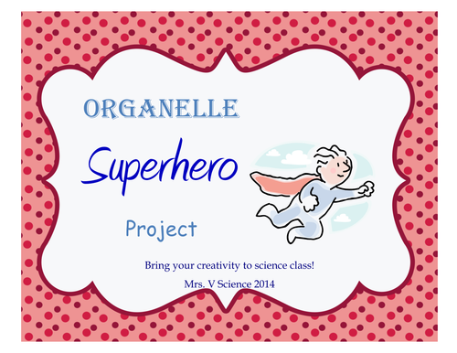 Organelle Superhero Project