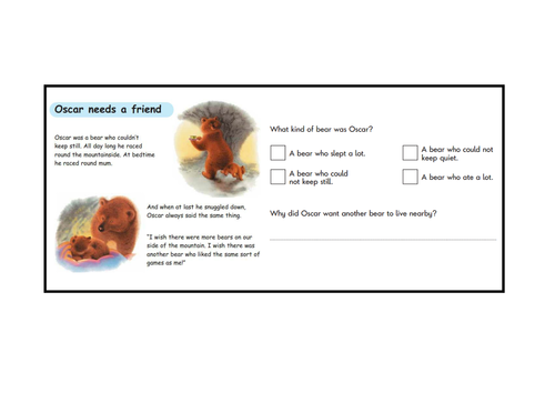 Literacy challenge cards