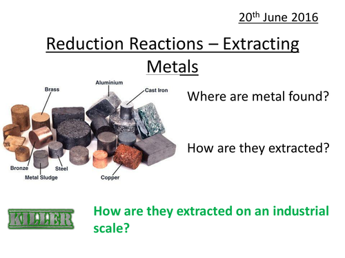 Reduction Reaction and Electrolysis *BIG PRACTICAL*  Reactivity Series