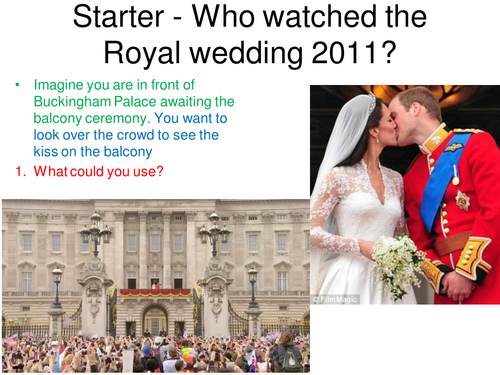 Making Periscopes Lesson - Includes how light travels