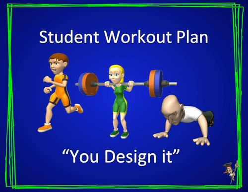 Flexible Student Workout Plan- Cardio, Strength and Flexibility
