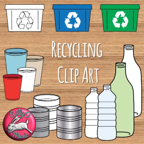 recycle items clipart