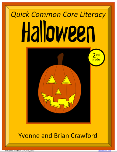 Halloween No Prep Common Core Literacy (2nd grade)