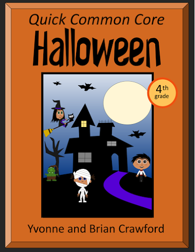 Halloween No Prep Common Core Math (4th grade)