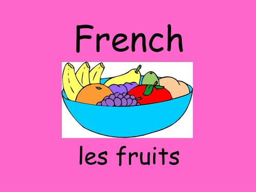 French fruit