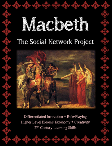 Macbeth: The Social Media Network Project - Character Analysis Assignment