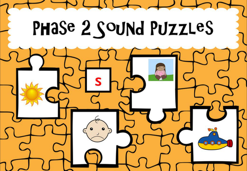Phonics Phase 2 - Sound Puzzles