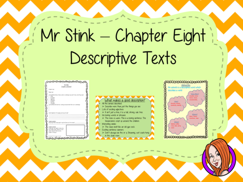  Descriptive Texts  – Mr Stink 