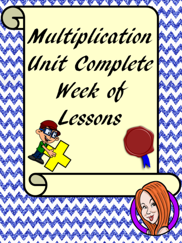Multiplication Complete Week of Work