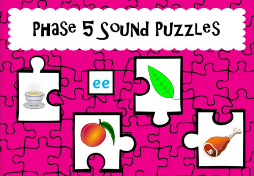 Phonics Phase 5 Sound Puzzles