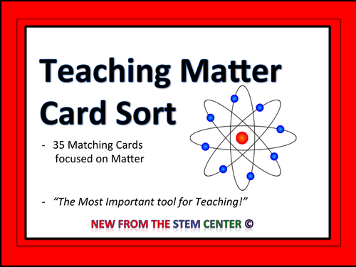 Matter: Card Sort