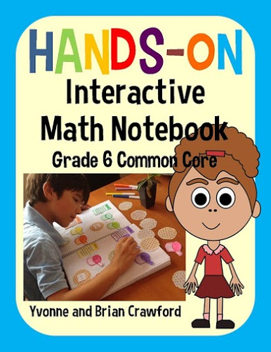 Interactive Math Notebook Sixth Grade Common Core with Scaffolded Notes