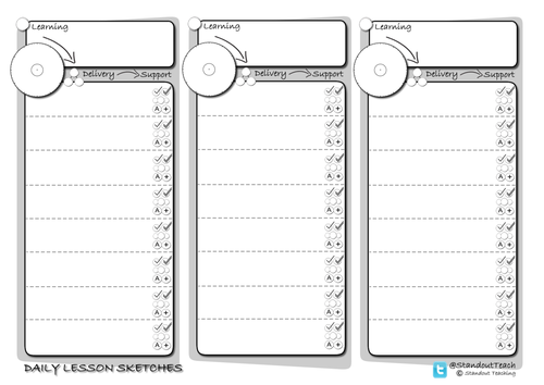Daily Sketch Lesson Planning