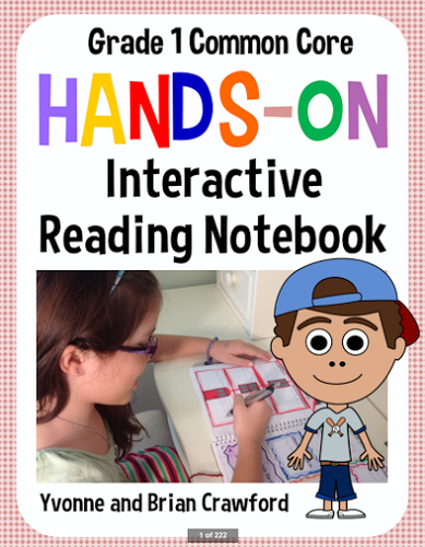 Interactive Reading Notebook First Grade Common Core