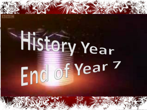 Key Stage 3 end of term/year poinltess quiz