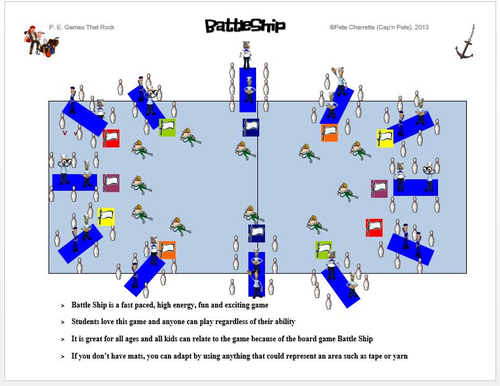 PE Games that Rock! - "BattleShip"