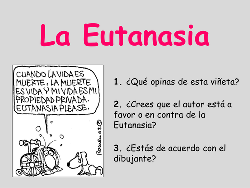 La Eutanasia + The Sea Inside (Mar Adentro)