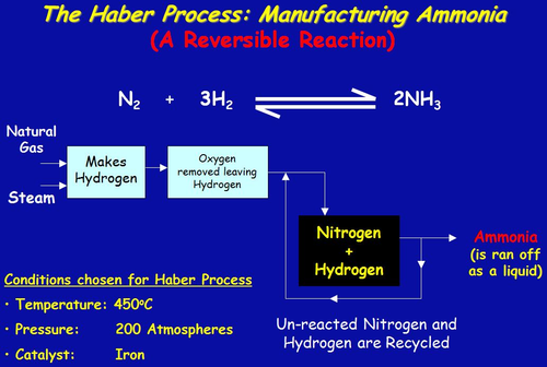 Haber Process: Reversible Reactions and Equilibrium