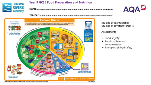 AQA GCSE Food Safety Theory Booklet