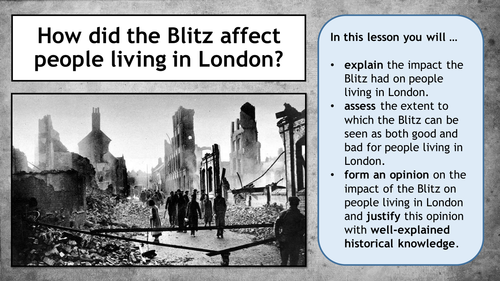 Second World War - The Blitz