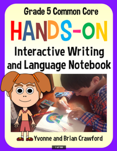 Interactive Writing Notebook Fifth Grade Common Core