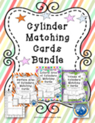 Cylinder Matching Card Bundle