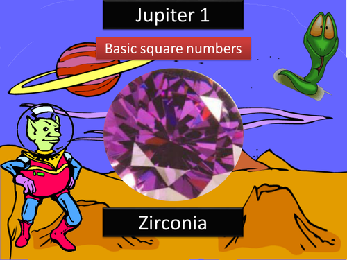 Jupiter - Basic Square Numbers