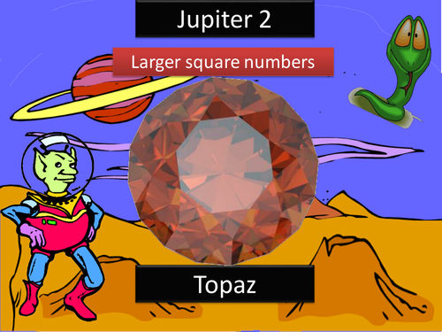Jupiter - Square Numbers