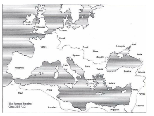 26 Roman Empire Map Blank - Maps Database Source