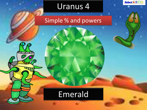 Uranus - Simple percentages and Powers