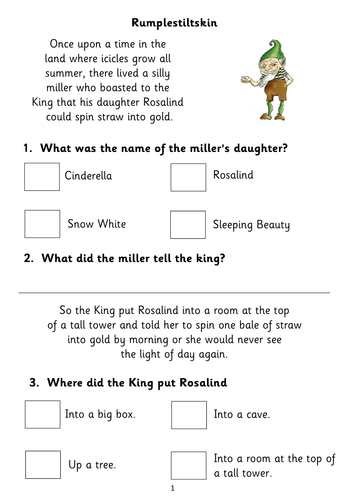 for kindergarten free worksheet seasons on Reading Five Booklets Comprehension for Fiction KS1 (based