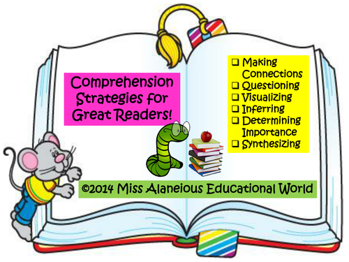 Comprehension Strategies for Great Readers~ Mini-Posters