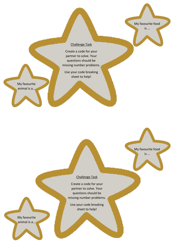 Maths- Alien Code Breaking 