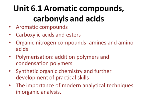 Benzene - OCR A Level Chemistry (Aromatic Chemistry)