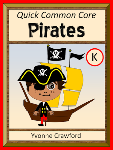 Pirates No Prep Common Core Math (Kindergarten)