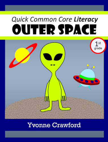 Space No Prep Common Core Literacy (1st grade)