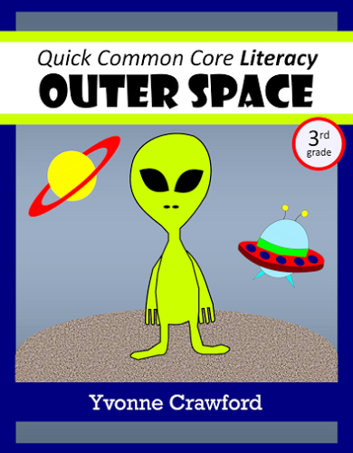 Space No Prep Common Core Literacy (3rd grade)