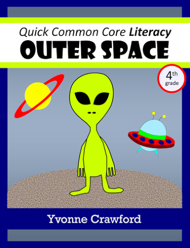 Space No Prep Common Core Literacy (4th grade)