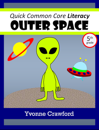 Space No Prep Common Core Literacy (5th grade)