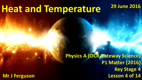 P1 L04 Heat and Temperature