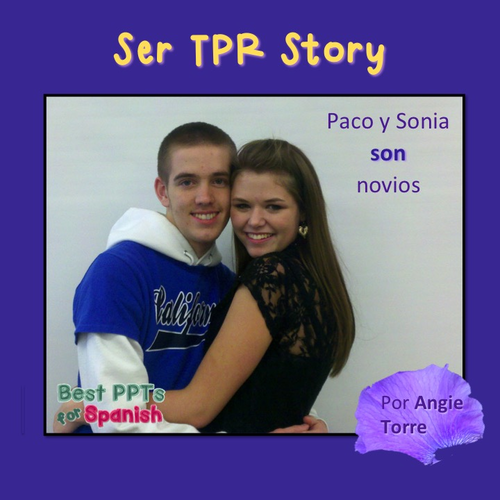 Spanish "Ser" PowerPoint, TPR Story & INB