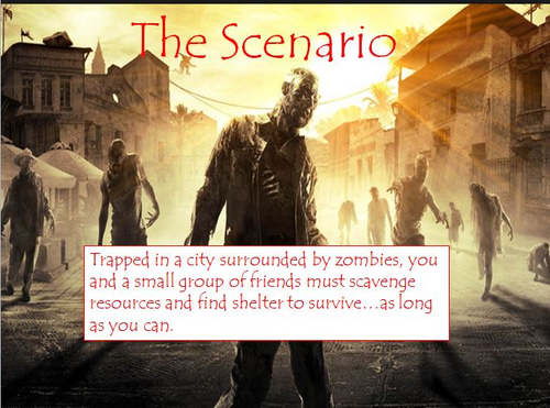 Zombie City Outbreak - Creative Writing